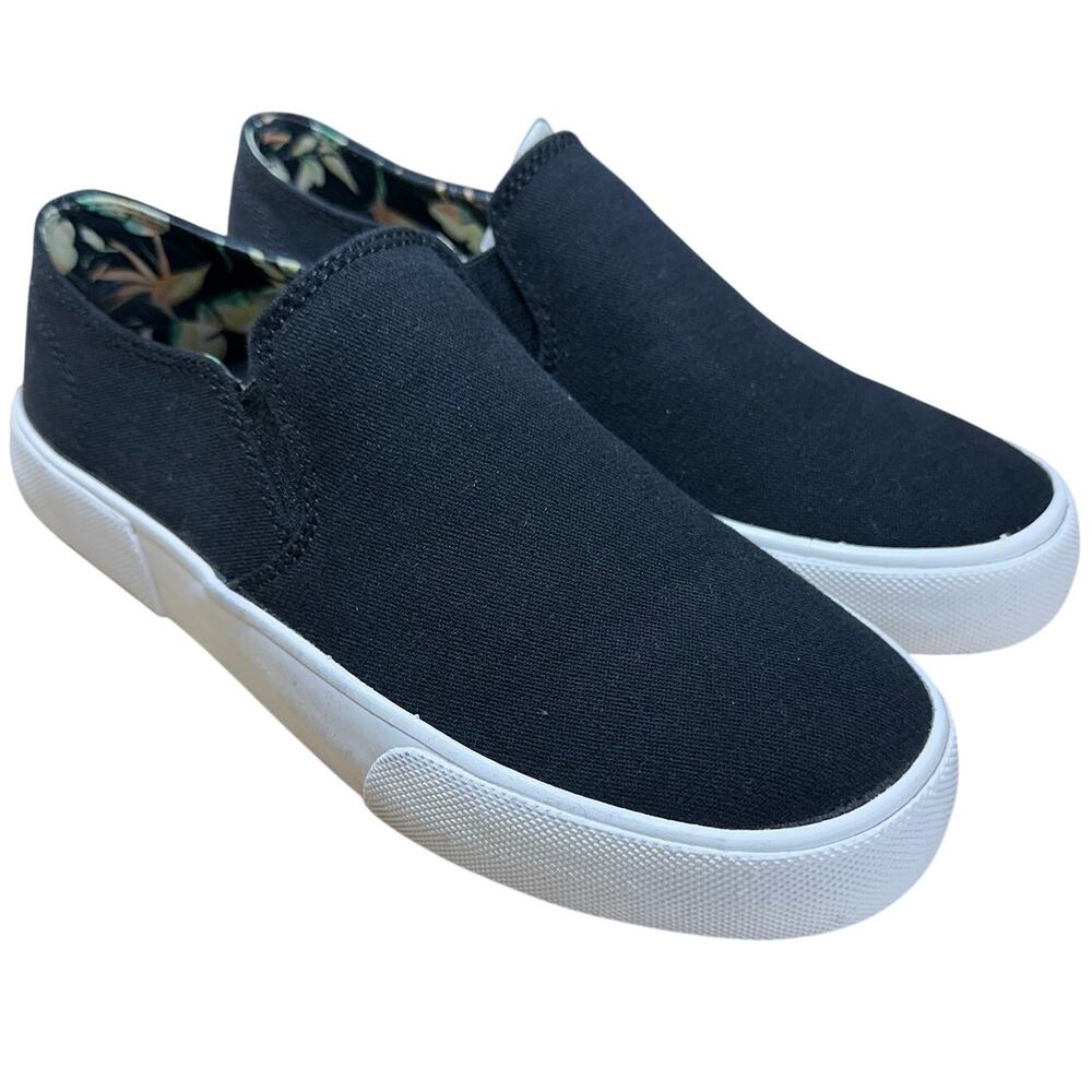 Vionic Groove Women's Slip On Casual Canvas Comfort Show Black Women's 5M NIB